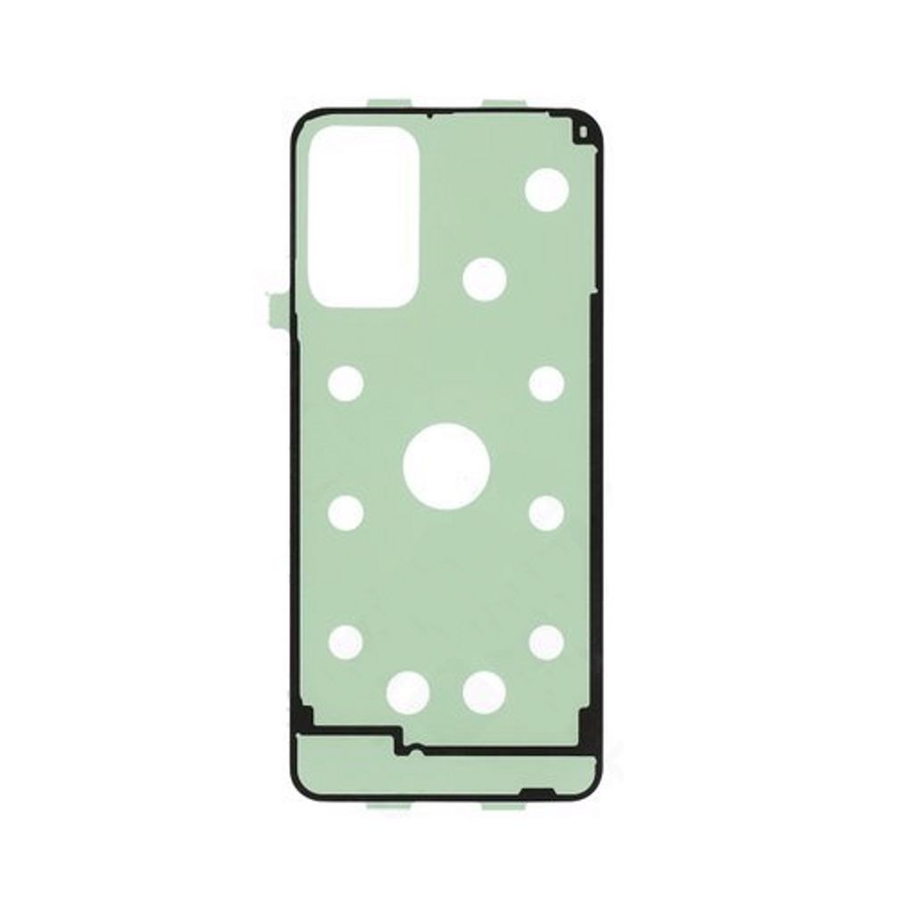 Green adhesive sheet with a black border, featuring multiple holes and cutouts designed for the Samsung 236 model, used for securing components.