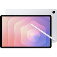Samsung Galaxy Tab S11, 11-inch display, silver finish, includes stylus, rear camera in top corner.