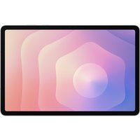 Black Samsung Galaxy Tab S11 5G with 11-inch display, thin bezels, and colorful abstract screen design.