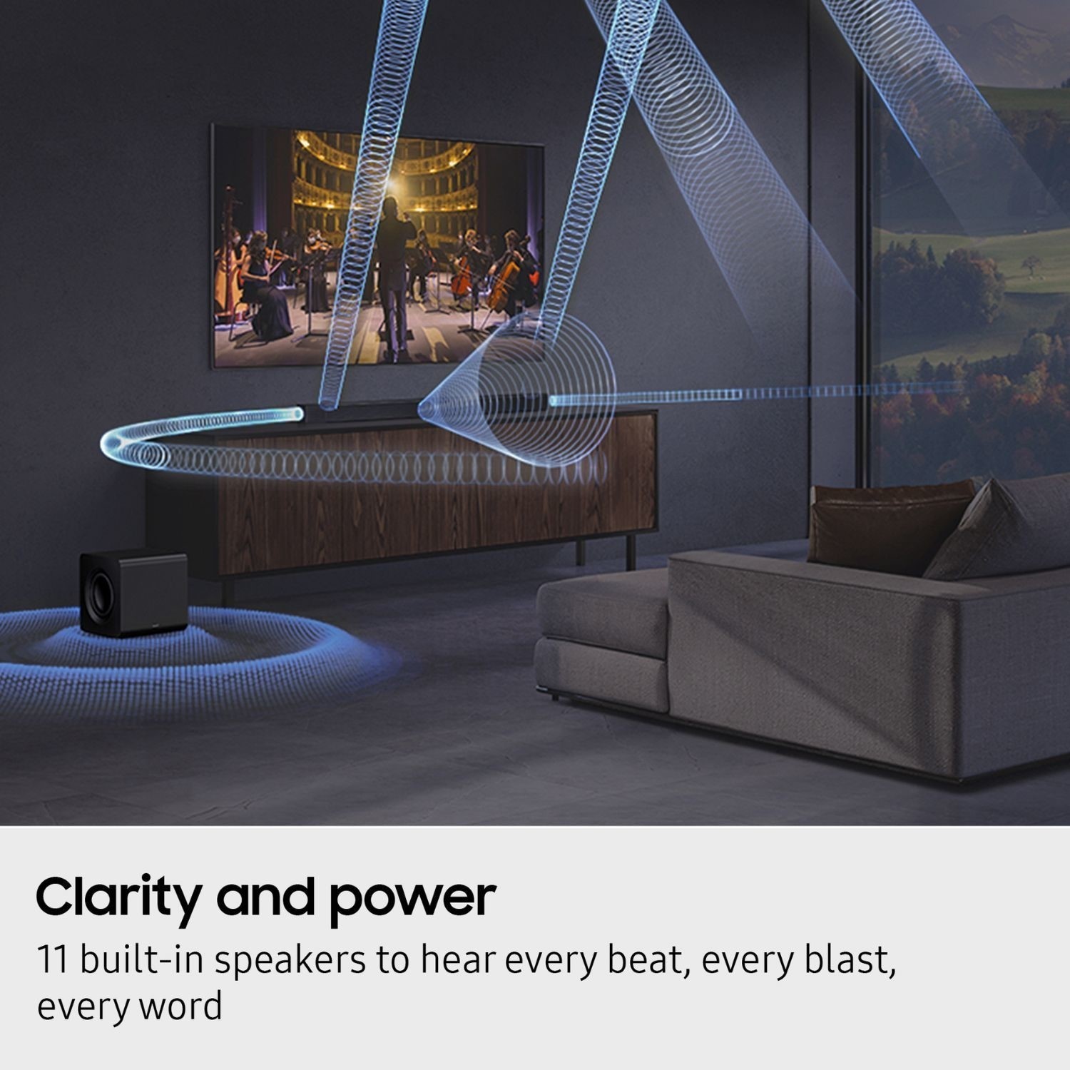 Samsung HW-Q800F/XU Q-Series Q800F 5.1.2ch Soundbar with Subwoofer - image 5
