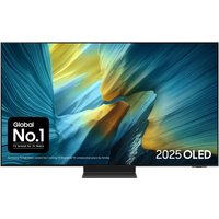 Samsung QE55S95FA 55" OLED 4K Smart TV with sleek black frame, vibrant display, and AI Vision technology.