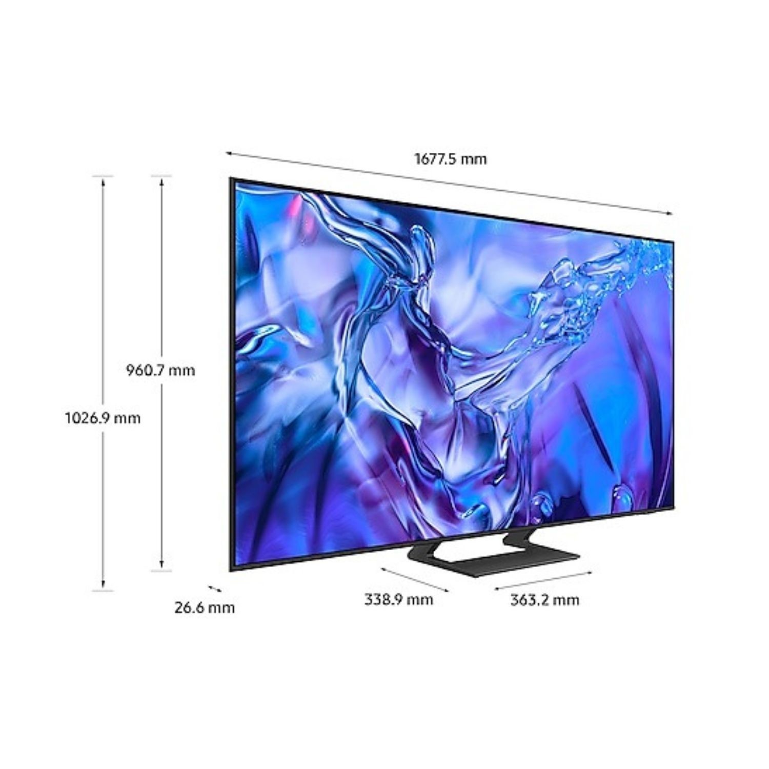 Samsung UE75DU8500KXXU 75" Crystal UHD 4K HDR LED Smart TV - image 5