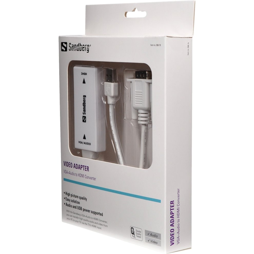 Sandberg VGA+Audio to HDMI Converter - image 5