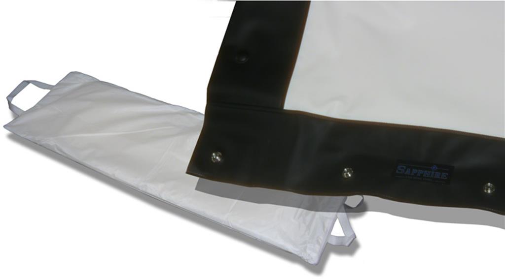 Sapphire AV SFFS305FR-WSF-FABRIC projection screen material Front PVC - image 2