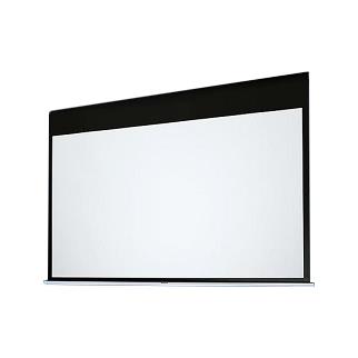 Sapphire SESC200B1610-A2 projection screen features a sleek black frame with a matte white viewing surface, measuring 2.39 meters (94 inches) in a 16:10 aspect ratio.