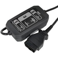 Black Sealey VS2073 EOBD diagnostic socket device with numbered buttons and attached cable connector.