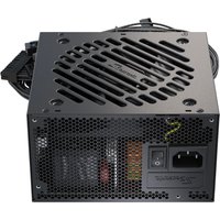 Black Seasonic CORE BC-650 power supply unit with vented grille, 20+4 pin ATX connector, and attached cables.
