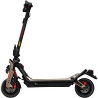 Black and gold Segway GT3 Pro electric scooter with dual suspension and large wheels.