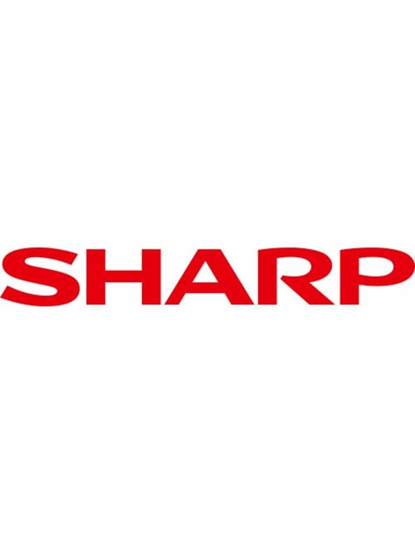 Yellow toner kit by Sharp, model BP-GT70YA, designed for Sharp BP printers, capable of printing 24,000 pages, featuring ISO/IEC 19752 certification.