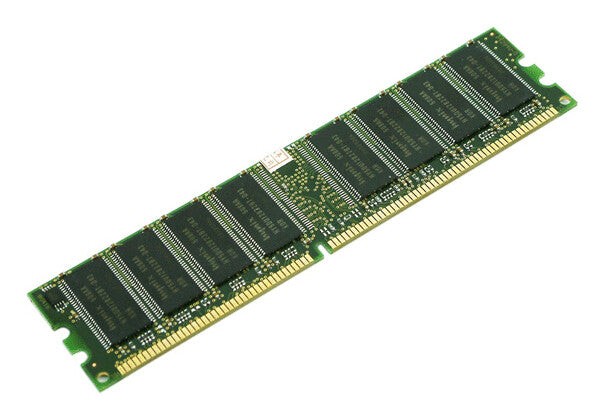 SK Hynix 16 GB DDR4 ECC memory module featuring a green PCB with eight black memory chips and gold connectors along the bottom edge.