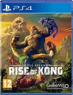 Cover art features a muscular gorilla holding a creature, surrounded by jungle elements and skulls, with vibrant colors and the title "Skull Island Rise of Kong" prominently displayed.