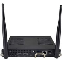 Black SMART Technologies thin client with dual antennas, multiple ports, and vented top.