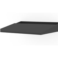 Black SMS Smart Media Solutions TV mount accessory with a sleek, rectangular design and angled platform.