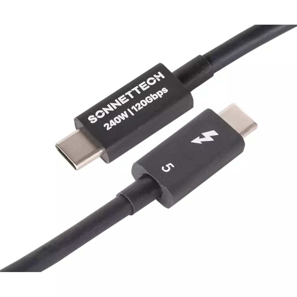 Sonnet TCB-TB5-08M Thunderbolt cable 0.8 m 80 Gbit/s Black - image 2