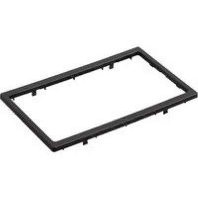 Black plastic frame with a rectangular shape, featuring cutouts for mounting, designed for the Sony Collr product.