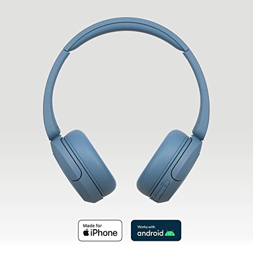 Sony WH-CH520L Blue Wireless Headphones with Bluetooth - image 3
