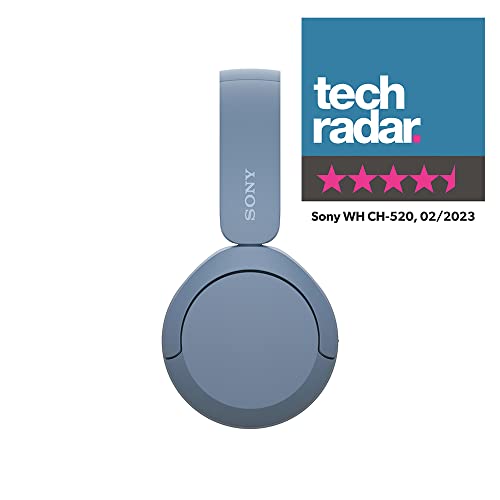 Sony WH-CH520L Blue Wireless Headphones with Bluetooth - image 4