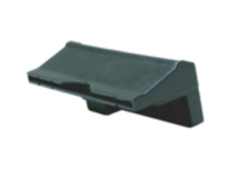 Black plastic printer/scanner spare part with a curved top and a flat base, designed for Star Micronics devices.