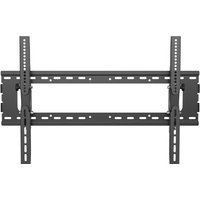 Black StarTech.com tilting flat-screen TV wall mount with adjustable brackets and multiple screw holes.