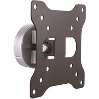 Black aluminum StarTech.com monitor wall mount with adjustable bracket and multiple screw holes.
