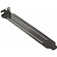 Steel full profile expansion slot cover plate with a sleek design and notched end, part of a 10-pack by StarTech.com.