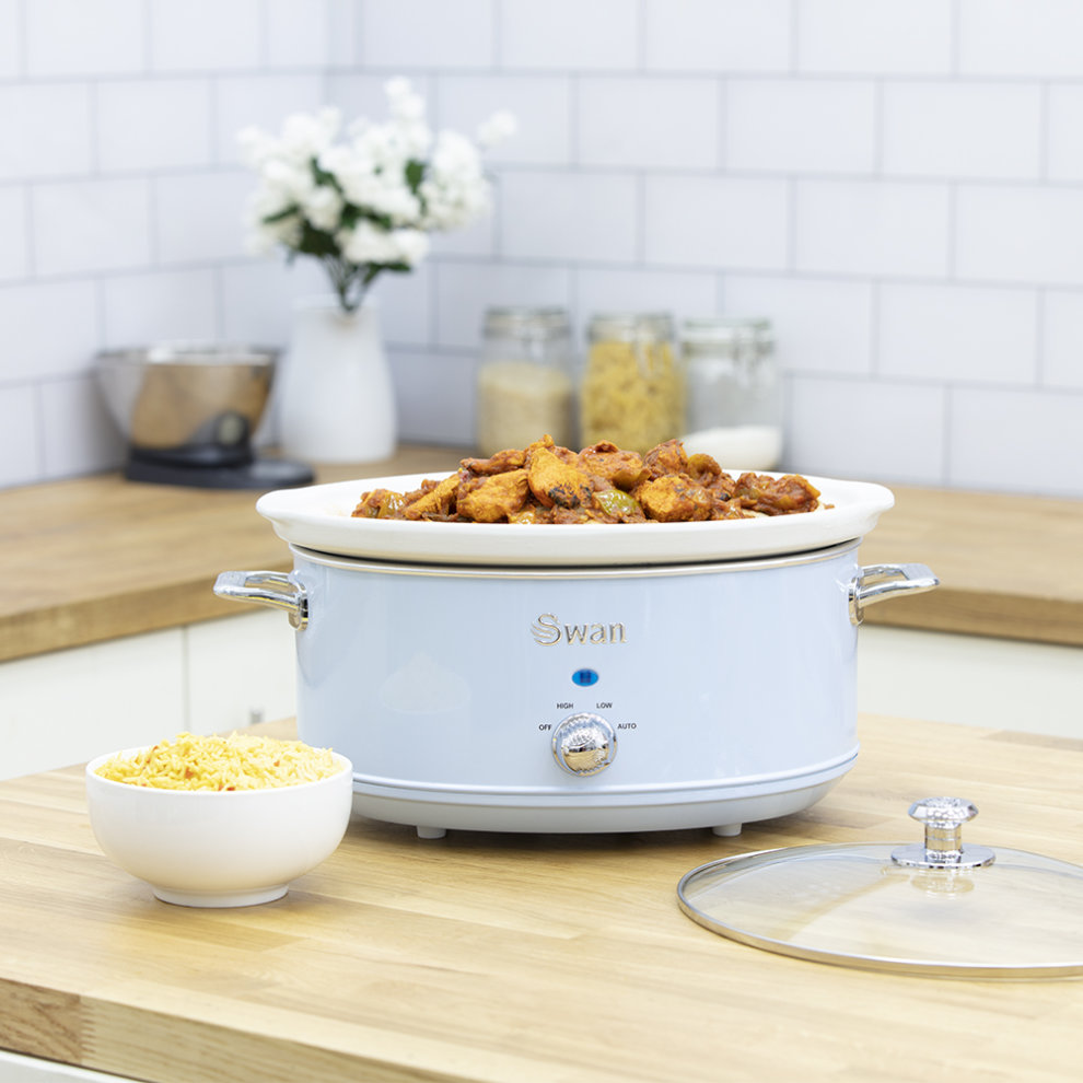 Swan 6.5L Slow Cooker Retro - image 2