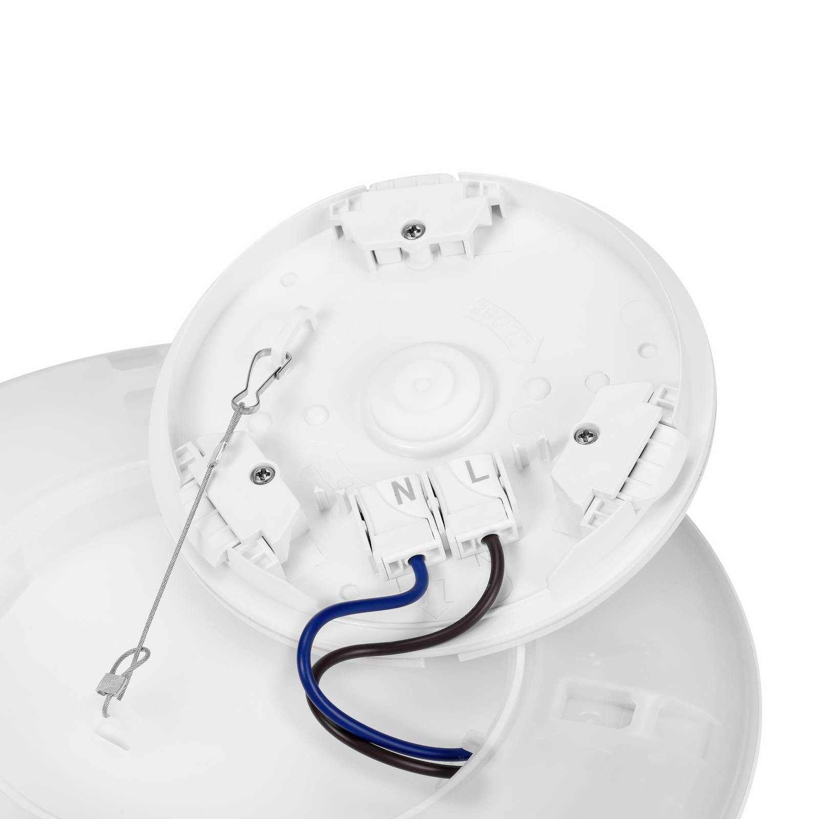 Sylvania LED ceiling lamp SylRadiance, Ø 40 cm white PMMA IP54 - image 5