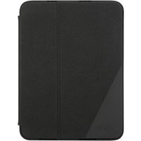 Black Targus Click-In 8.3" folio case with sleek design, textured cover, and precise fit for tablets.