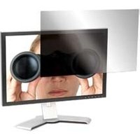 Targus Privacy Screen 22"W (16:10) with anti-glare finish, shown partially covering a widescreen computer monitor.
