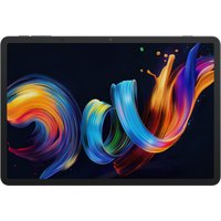 TCL NXTPAPER 11 Plus tablet, grey, 11.5-inch display, colorful abstract screen design, slim bezels.