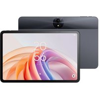 TCL TAB 11 FE LTE 4G tablet, grey, 11-inch display, rear camera, slim design, Android 14 interface visible.