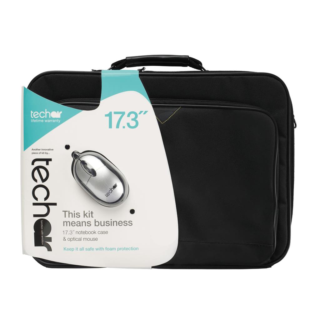 Techair TABUN33Mv4 16-17.3" Classic Laptop Bag and Mouse - image 2