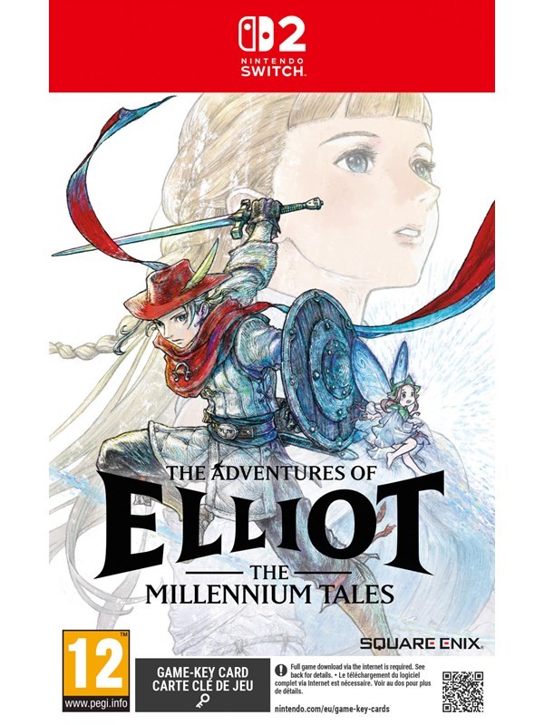 Cover art featuring a knight in red and silver armor wielding a sword, accompanied by a small blue creature, with a whimsical background and the title prominently displayed.
