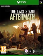 Cover art for "The Last Stand: Aftermath" featuring a group of survivors in a tense scene, with a bright light illuminating their actions, set against a dark, gritty background.