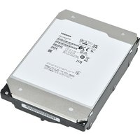 Toshiba 3.5" internal hard drive, silver and black casing, 20 TB capacity, 7200 RPM, 1024 MB cache.
