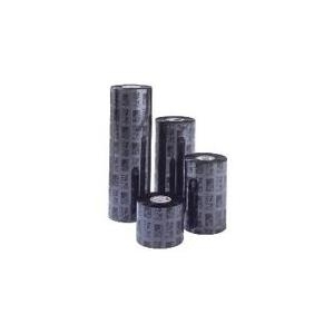 Black printer ribbons in various sizes, featuring a glossy finish and labeled with clear markings, designed for use with Toshiba TEC printers.