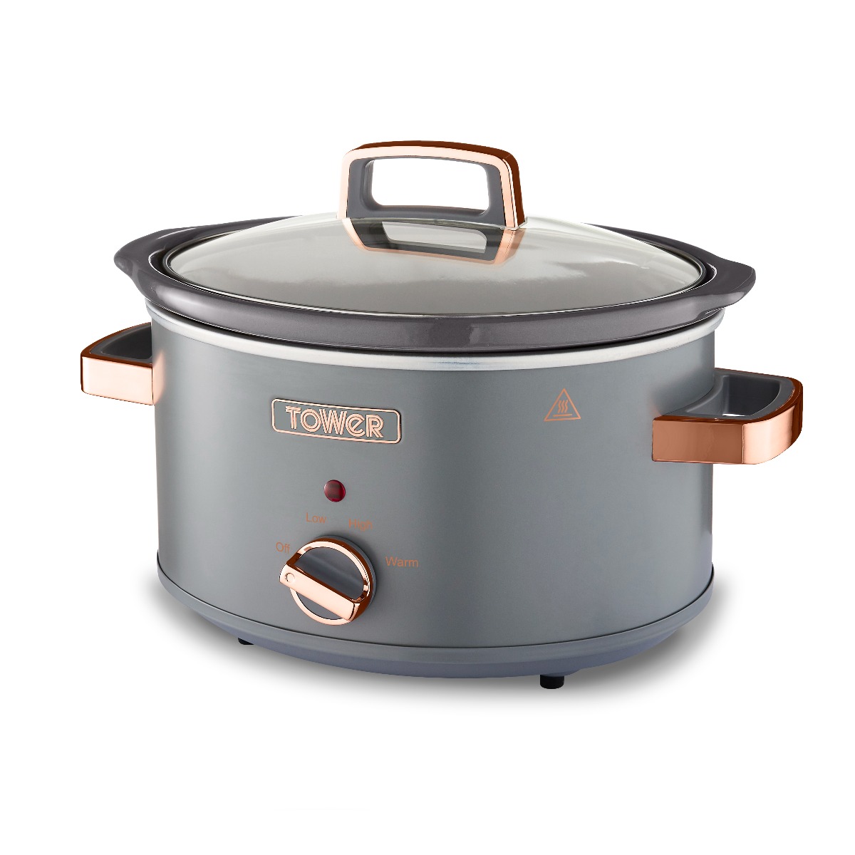Tower Tower Cavaletto 3.5 Litre Slow Cooker Grey