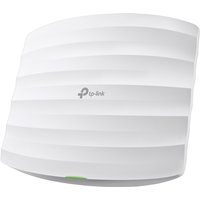 White TP-Link FESTA F52 wireless access point with curved wave design and logo on top.