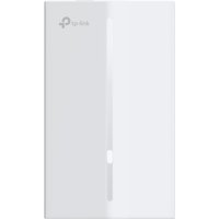 White TP-Link Festa F65-Wall with sleek design, vertical LED indicator, and Power over Ethernet capability.