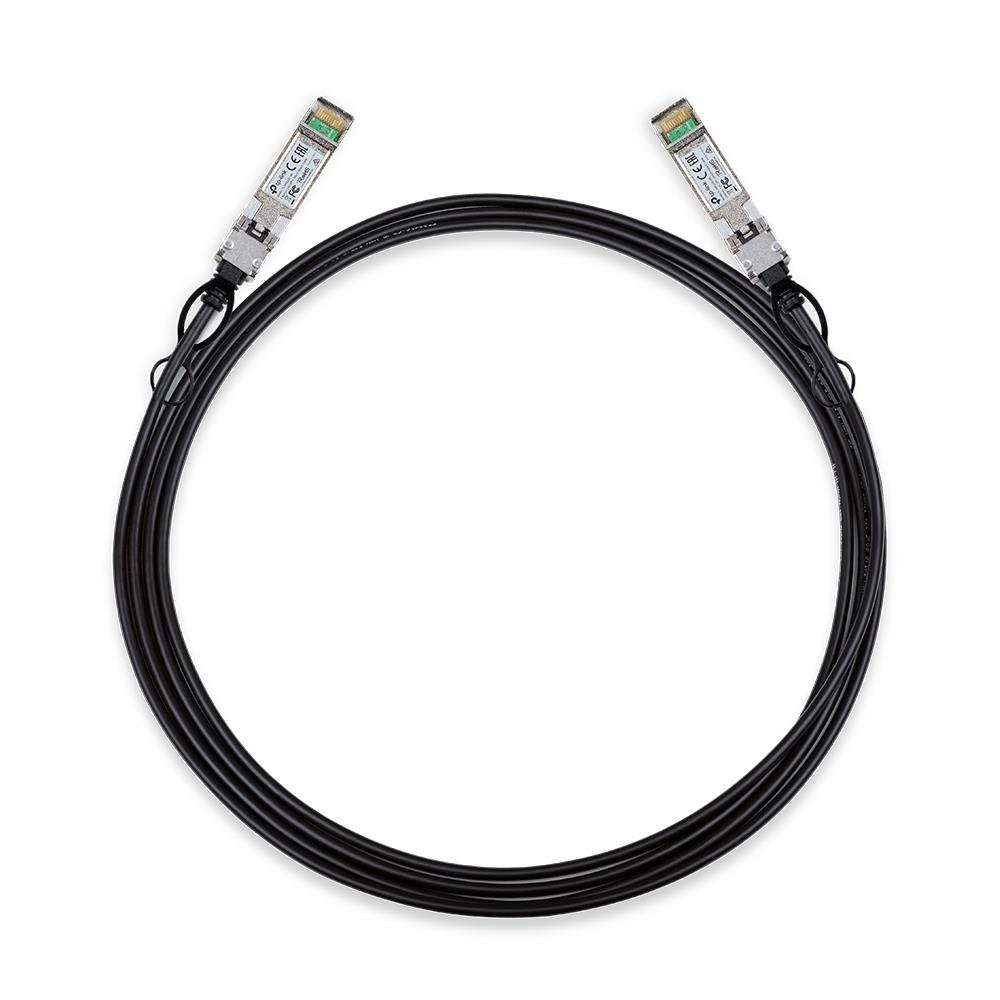 TP-Link Omada 3M Direct Attach SFP+ Cable for 10 Gigabit Connections - image 2