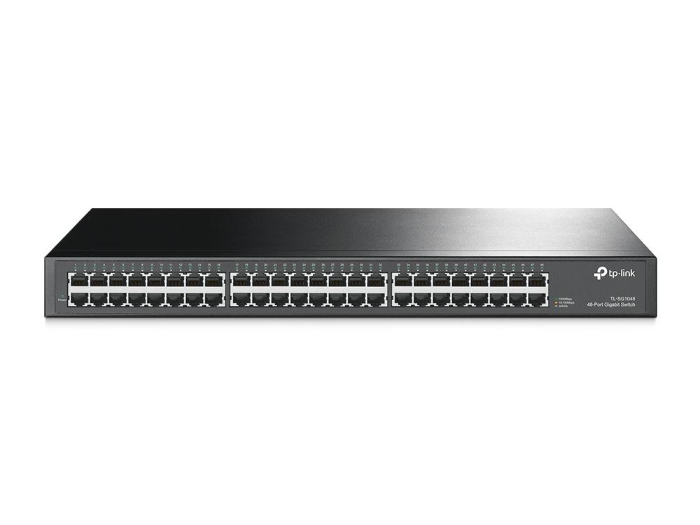 TP-Link TL-SG1048 network switch Unmanaged Gigabit Ethernet (10/100/1000) 1U Black - image 4