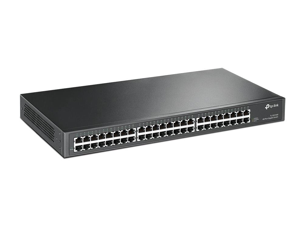 TP-Link TL-SG1048 network switch Unmanaged Gigabit Ethernet (10/100/1000) 1U Black - image 5