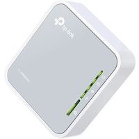 White TP-Link TL-WR902AC wireless router, compact square design, dual-band with LED indicators on the front.