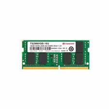Transcend JetRam JM3200HSG-8G memory module featuring a green PCB with black chips, labeled with specifications, and designed for DDR4 3200 MHz performance.