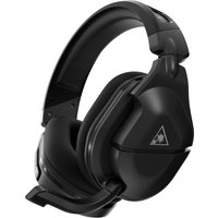 Black Turtle Beach Stealth 600 Gen 2 MAX headset with padded ear cups, adjustable headband, and flip-up microphone.