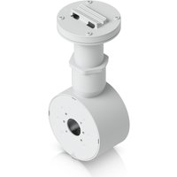 Ubiquiti UACC-Camera-DM-W Mount, cylindrical white camera mount with adjustable base and multiple screw holes.