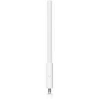 Ubiquiti UACC-USL-ANT-HG white omni-directional antenna, slim cylindrical design with RP-S connector at base.