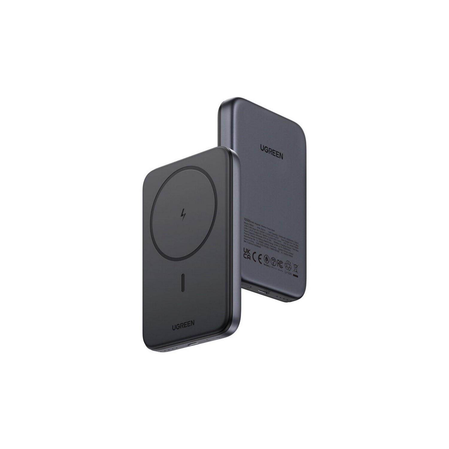 Ugreen 10000mAh Magnetic Wireless Power Bank - Grey - image 3