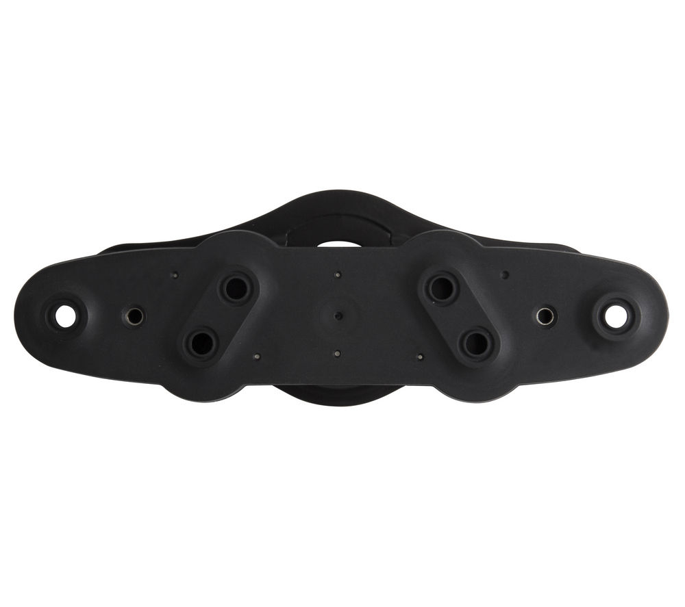 AVF Unimax Flat Wall Mount in black, designed for TVs up to 39 inches, featuring multiple mounting holes and a sleek, sturdy plastic construction.