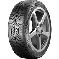Uniroyal AllSeasonExpert 3 tyre, 235 35 19 91Y XL, black tread with V-shaped grooves and silver alloy wheel rim.